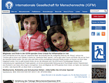 Tablet Screenshot of igfm.de